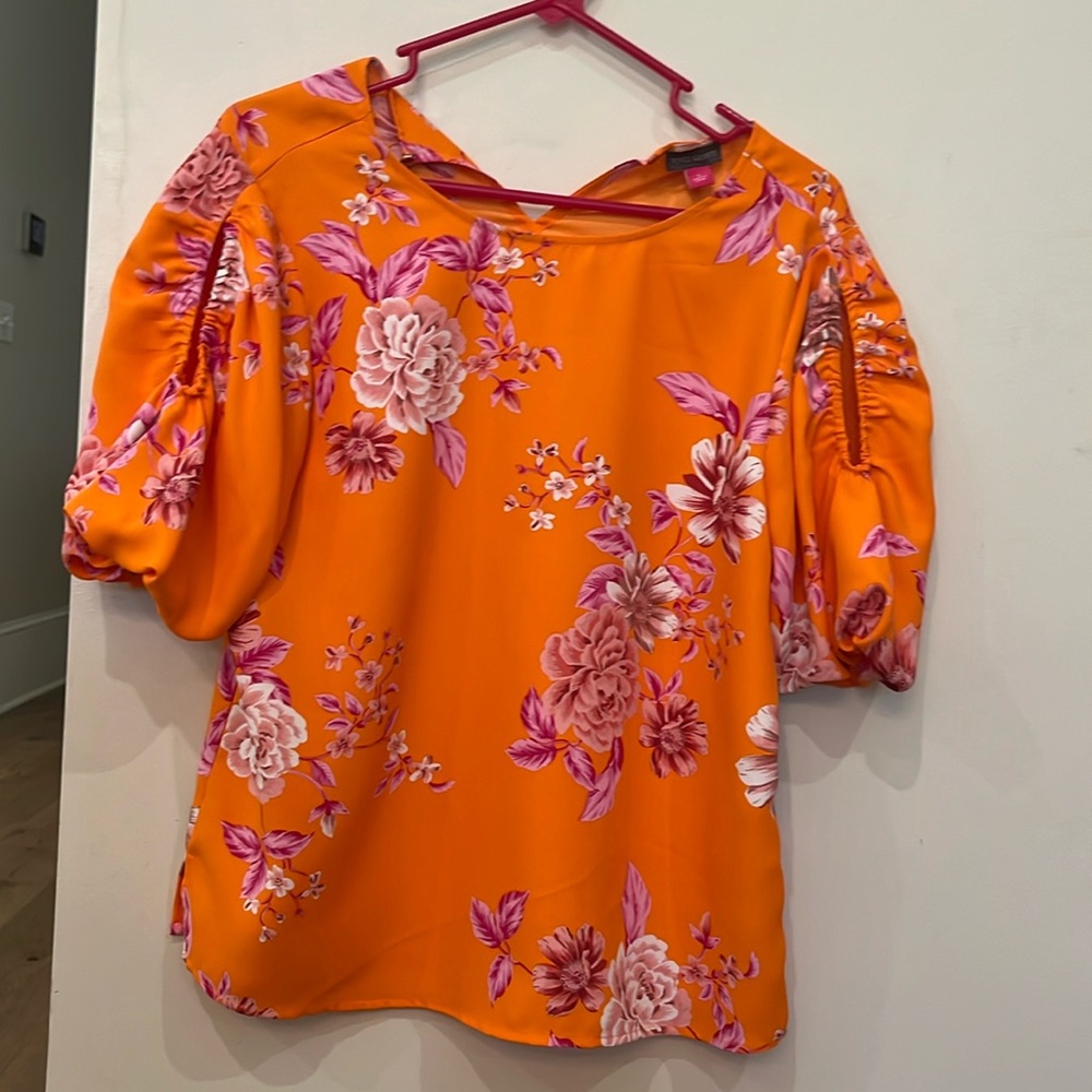 Vince Camuto Brielle Open Shoulder Blouse